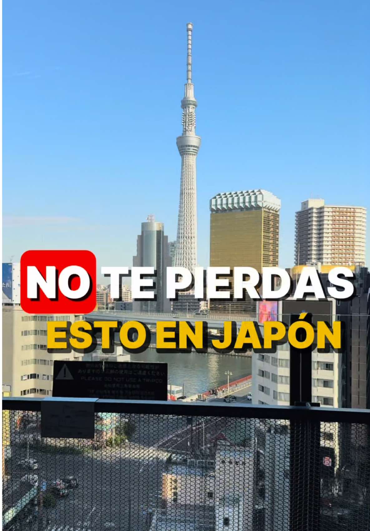 Si vas a viajar a Japón 🇯🇵 no te pierdas este mirador gratuito en Asakusa desde el cual podrás ver el Senso-Ji y el SkyTree. #japon #viajarjapon #tokio #asakusa #queverenjapon 