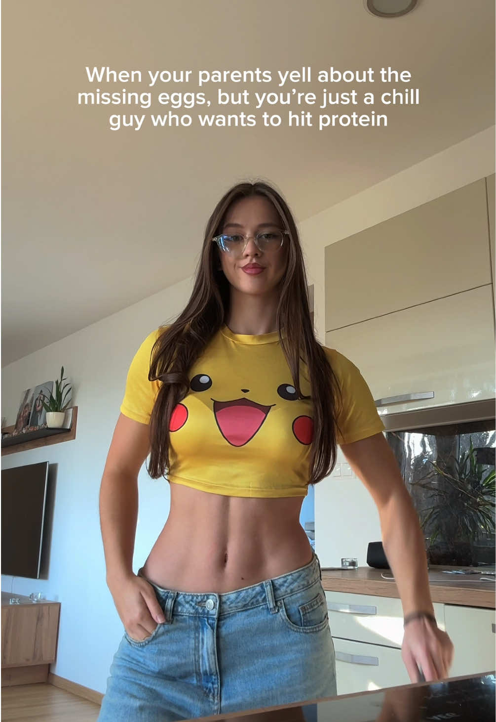 Easiest way to track your protein @Cal AI 😁🤓 - code LUCIA #protein#gymrat#gymmotivation#fitnessmotivation#bodybuilding 