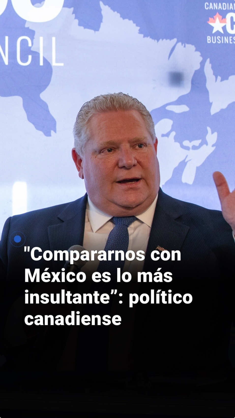 📌 “Compararnos con México es lo más insultante”: político canadiense ante amenazas de aranceles. Los comentarios del primer ministro de Ontario, Doug Ford, frente a las amenazas de aranceles del presidente electo, Donald Trump, chocaron con la posición oficial del primer ministro de Canadá, Justin Trudeau, quien pidió unidad y se mostró abierto al diálogo. Las declaraciones de Trump han generado tensiones entre México y Canadá y Estados Unidos, abriendo dudas sobre el futuro del tratado comercial que comparten. #DougFord #DonaldTrump #Trump #UniNoticias #UnivisionNoticias #México #TLC #aranceles #Canadá 