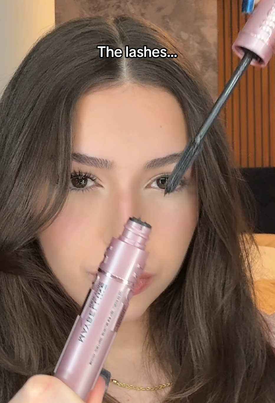 U mean the 3 layers of mascara 😭😍  Products:  @MaybellineUK sky high mascara.  #makeup 