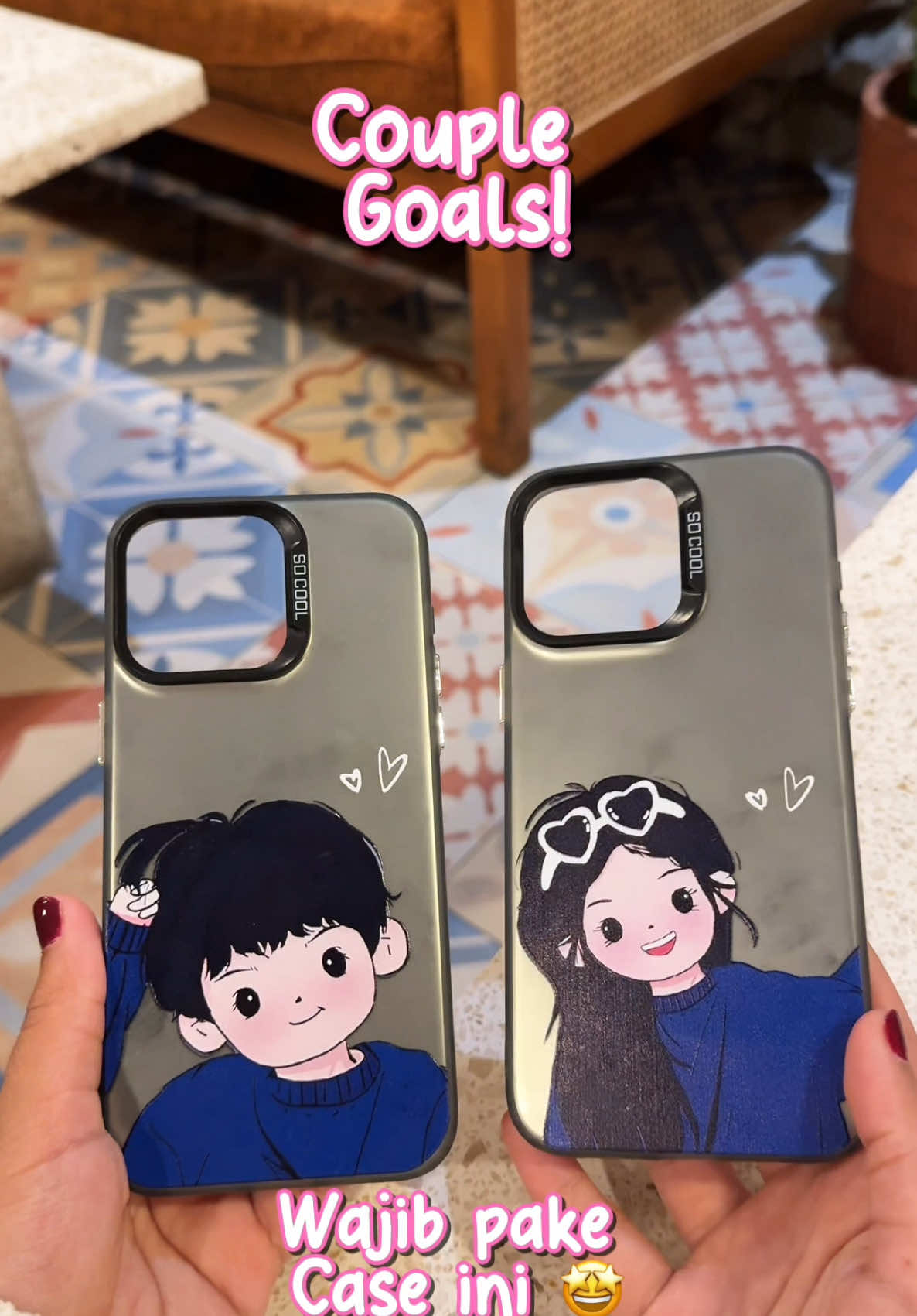 Couple goals wajib banget pake case ini 🥺💗❕ #case #casehp #casemurah #rekomendasicase #android #iphone #fypシ #fyp #caseaesthetic #caselucu #couple 