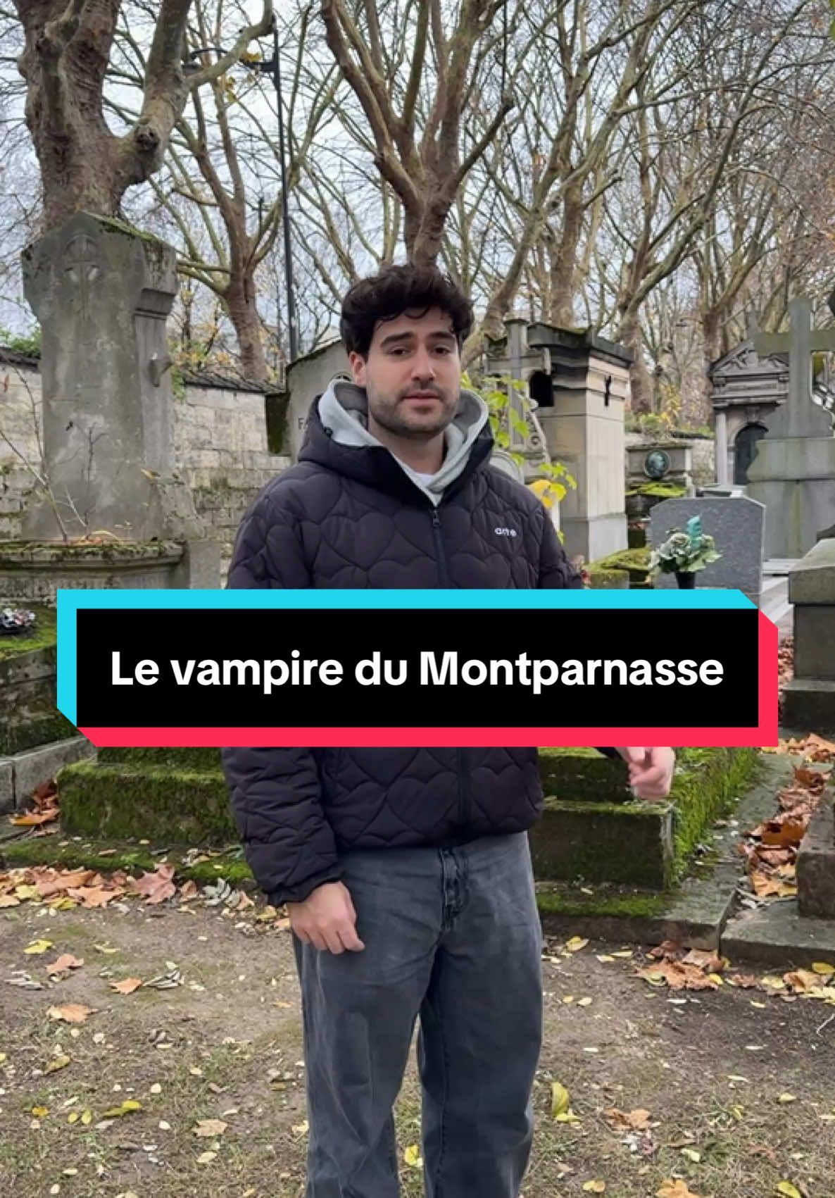 La terrible histoire du vampire du montparnasse à Paris ! #ApprendreSurTikTok