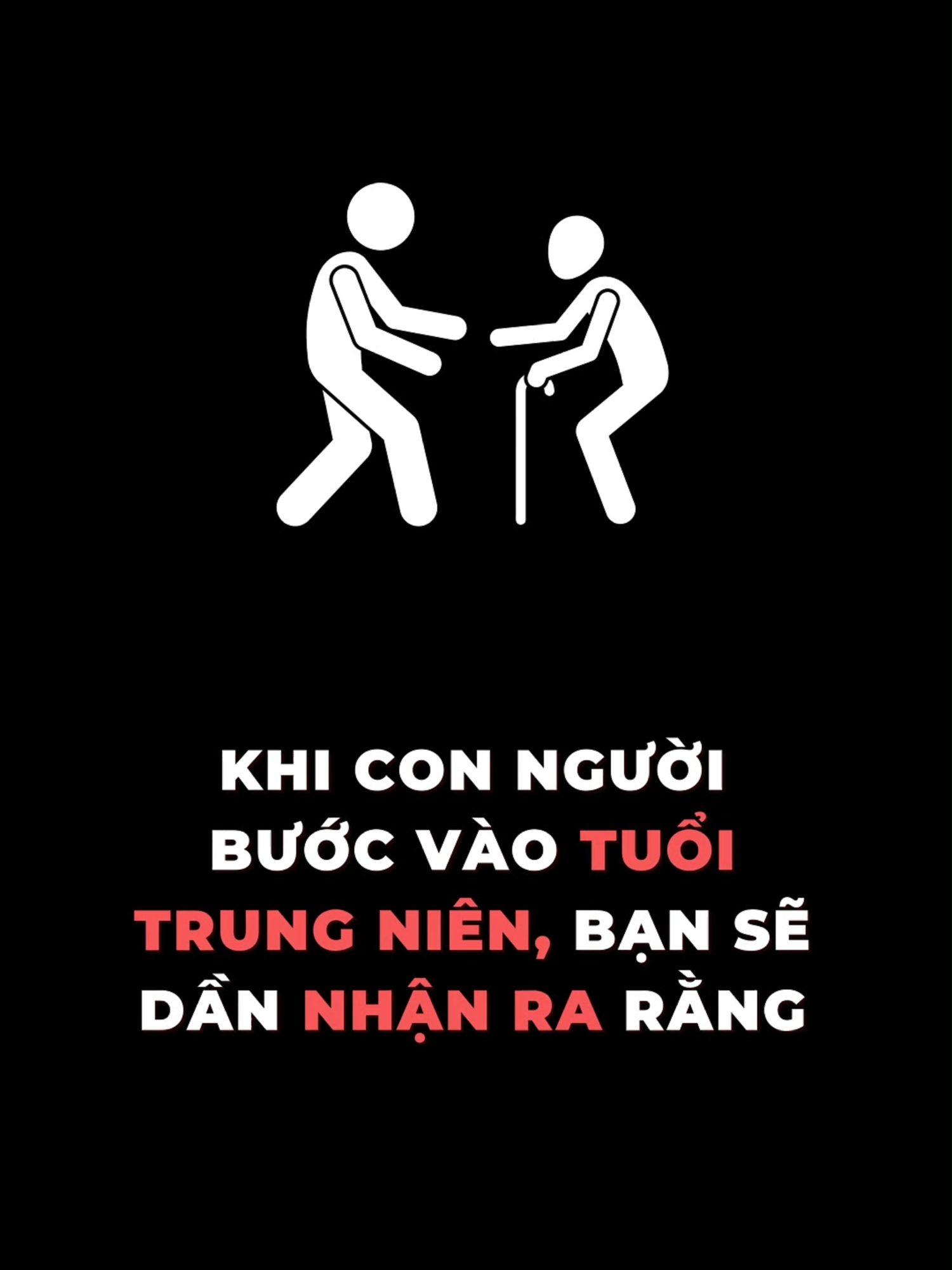 Khi con người bước vào tuổi trung niên, bạn sẽ dần nhận ra rằng #tamlyhocthanhcong #mindset #thanhcong #xuhuong #viral #learnontiktok