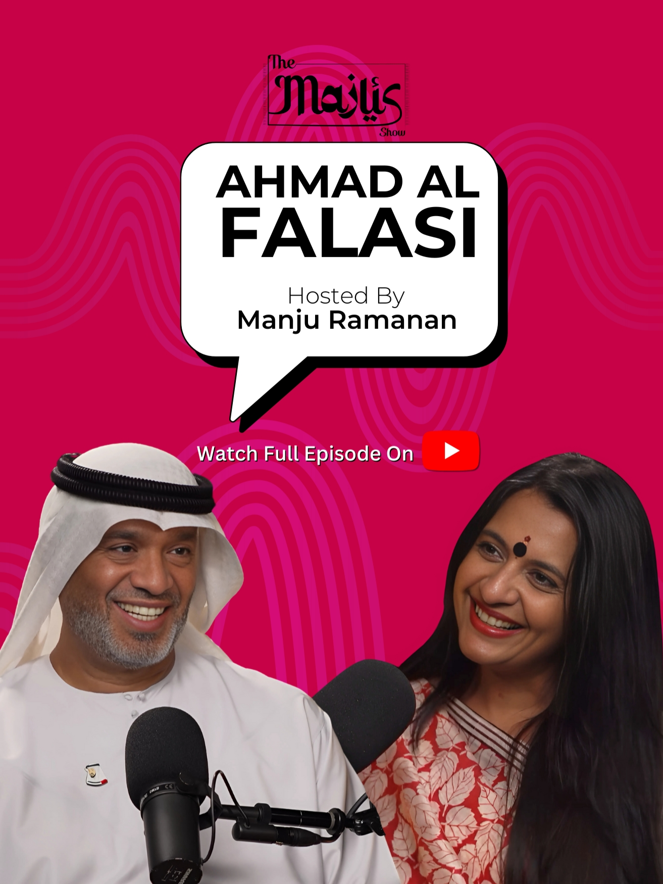 This week on The Majlis Show, join our guest, The Arab Hopemaker, Ahmad Al Falasi as he shares with our host Manju Ramanan on his life-changing stories of resilience, generosity, and selfless service. From life lessons with His Highness Sheikh Zayed to building hospitals in Africa and helping people in need, this episode showcases the power of unity and the humanitarian spirit in the UAE and beyond. Watch the full episode now on our YouTube channel and be inspired this 53rd UAE Union Day. #TheMajlisShow #AhmadAlFalasi #sheikhzayed #humanityfirst #charitywork #dubai #uae #uaenationalday #ArabHopeMaker