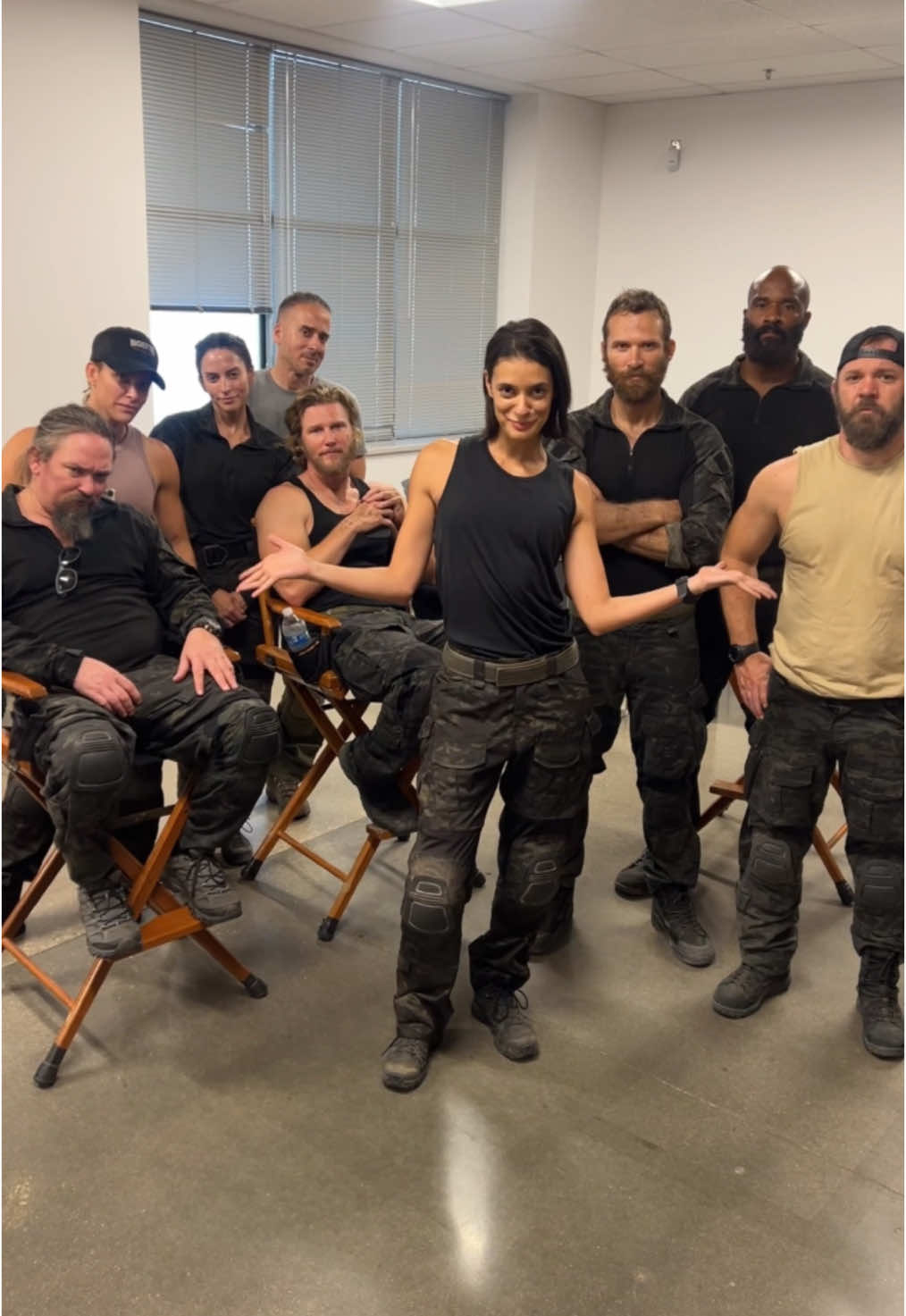 I was so nervous all the guys  agreed to do this I lost any lip- syncing bone I had in my body! Anyways here’s me and my LADIES executively produced by @GENESIS RODRIGUEZ!  Catch all new epsidoe of @Lioness this Sunday on @Paramount+   