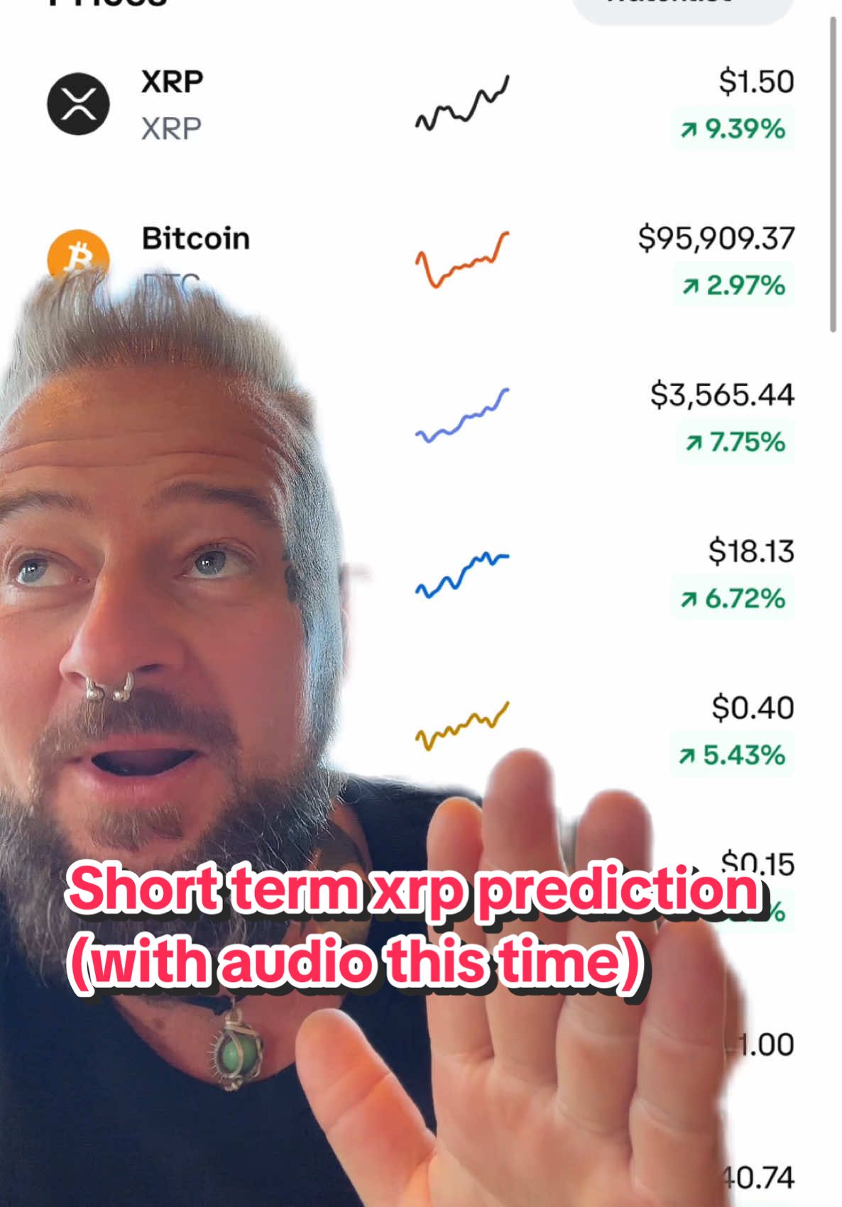 Xrp short term prediction (this one has audio) 😂 #bluecollar #xrpcommunity #businessownercheck #xrp #money #bitcoinnews #xrparmy #xrp #prediction #xrpnews #cryptotok 