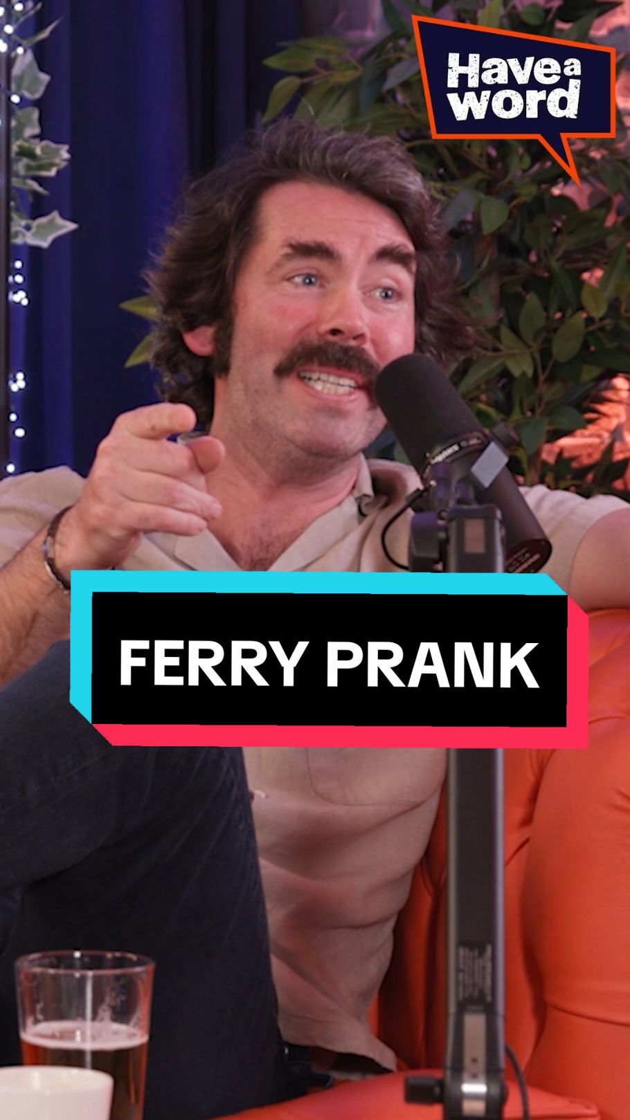 Is this prank too far? 🛳️🫢 #haveawordpod #johnlynn #prank #podcast #funny #foryou 