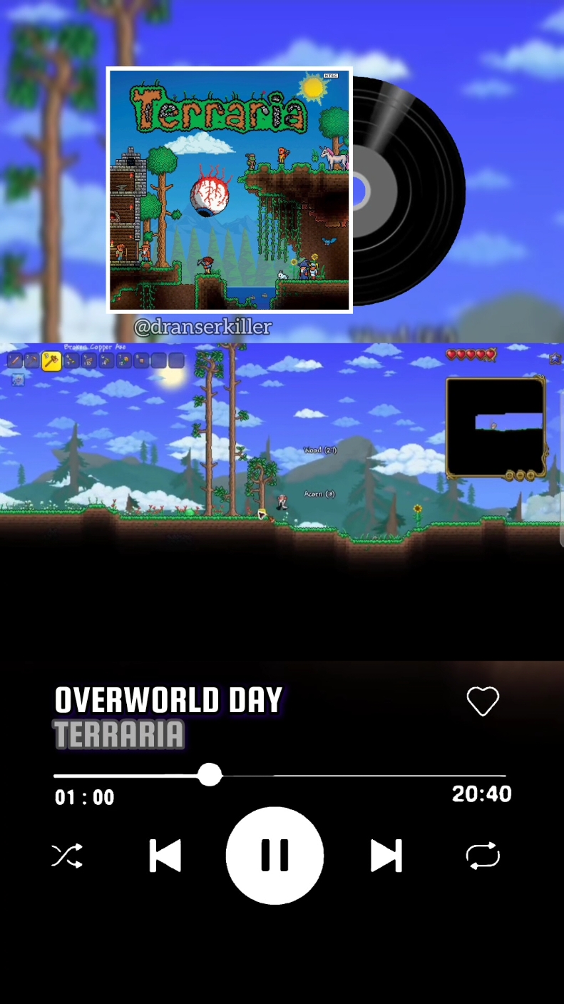 Overworld day - Terraria #overworld #day #terraria  #videogamemusic #soundtrack #gamemusic #ost #gamingmusic