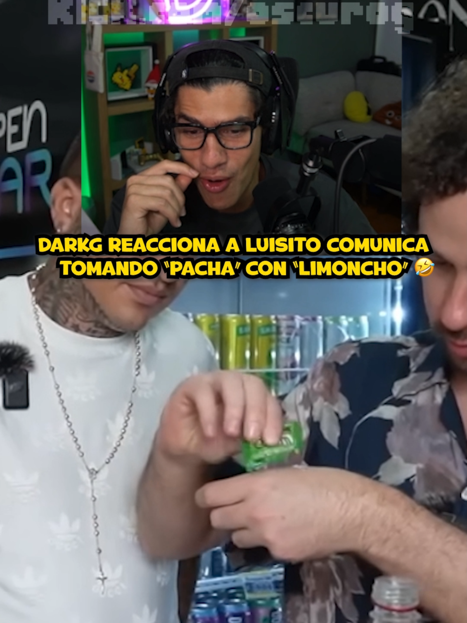 COMO QUE CON LIMONCHO!?😨 Kick💚: Oscurog #fyp #parati #foryouu #kick #streamer #costarica #luisitocomunica #darkg