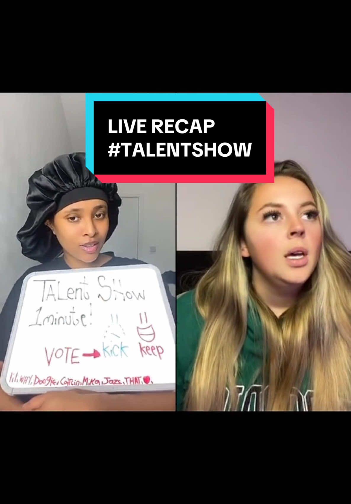 Talent show recap @J - Join us live @8pm W/@mrsmiyagisworld ✅ #tiktoklive #tiktokuk #fyp #ogpower 