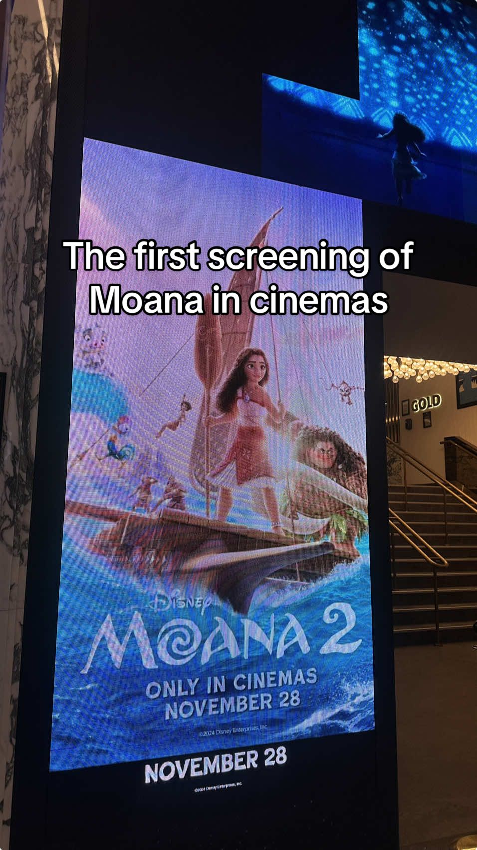 بكرا بينزل الموڤي بالسينما مره حلو للأطفال الصراحة انصح فيه 😍@Italia Film Middle East #moana #moana2 #youandme #movie #explore #fyp   @Walt Disney Animation Studios @VOX Cinemas KSA 