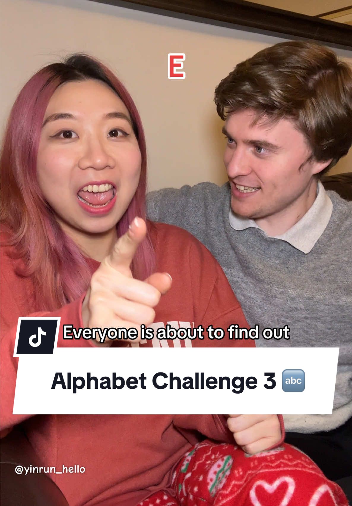 Replying to @sukidan These storylines keep getting sillier 🤣 #alphabet #couplechallenge #trending #challenge #coupletok #Love #fiance #fyp 