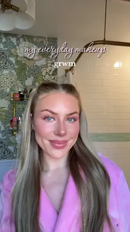 i skipped bronzer bc i tanned my face last night🩷 @EltaMD Skin Care @Catrice Cosmetics @makeupforever @MakeUpForEverUSA @Natasha Denona @Ulta Beauty @Olehenriksen @IMETHOD BEAUTY 