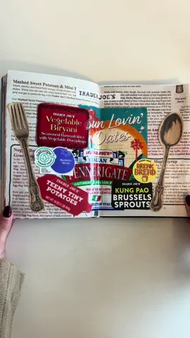 Another Trader Joes spread with some of my favorites from there. TJs I 🫶 you! #junkjournal #scrapbook #traderjoes #newhobby #traderjoessnacks #creatorsearchinsights 