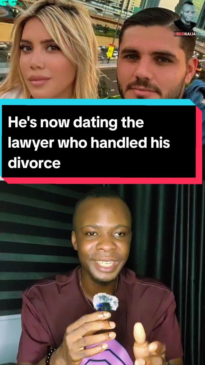 He's now dating the lawyer who handled his divorce