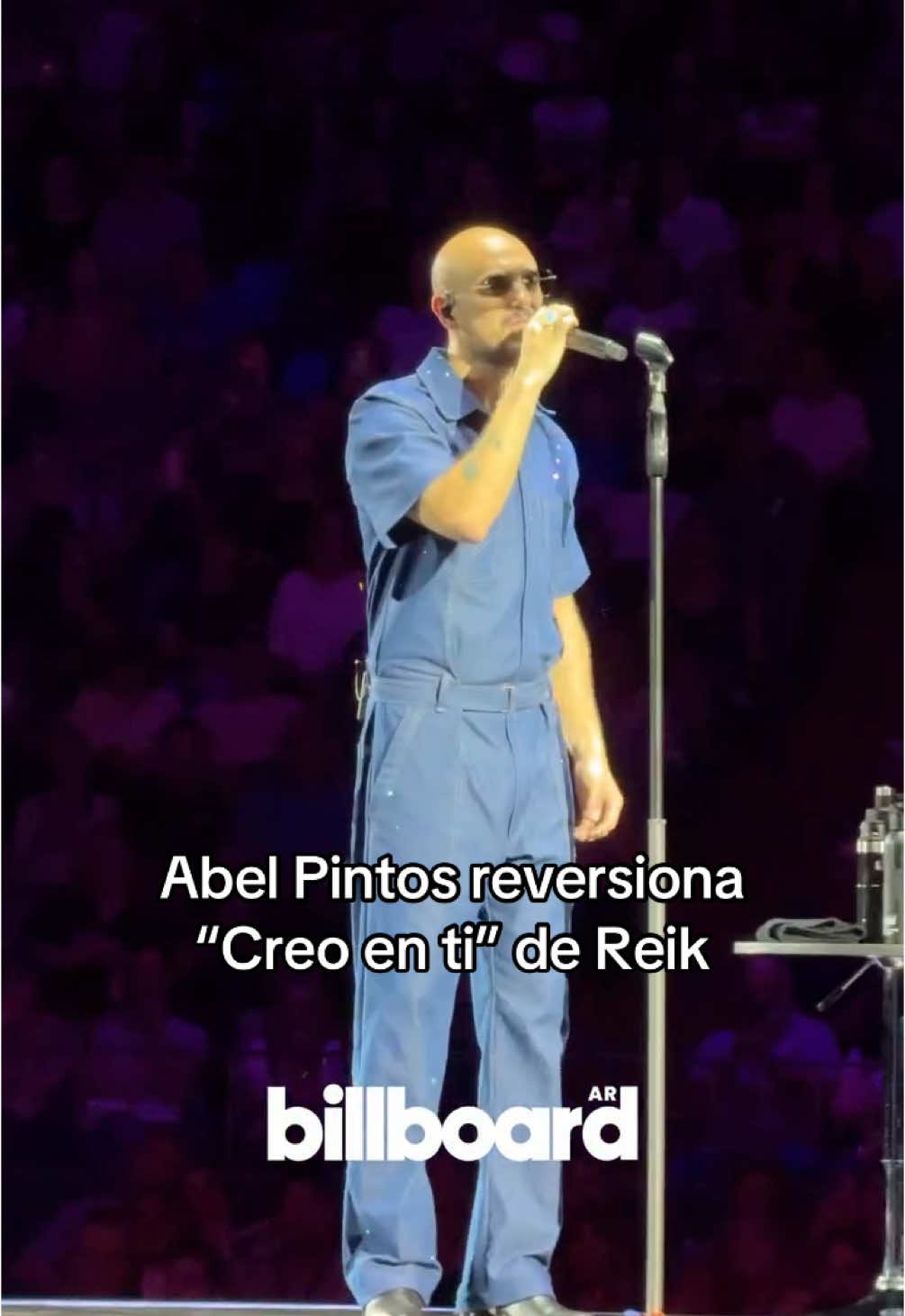 😱 @Abel Pintos estrena una versión de #CreoEnTi de Reik en el Luna Park #BillboardAR #abelpintos #reik 