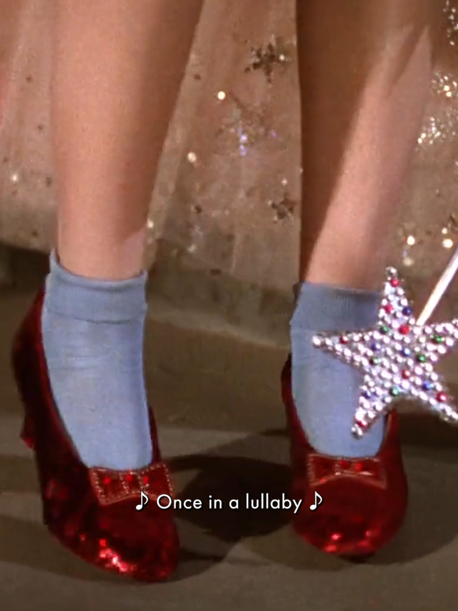 A dream, a song, and a pair of ruby slippers...the rest is history. THE WIZARD OF OZ won Oscars for Song (