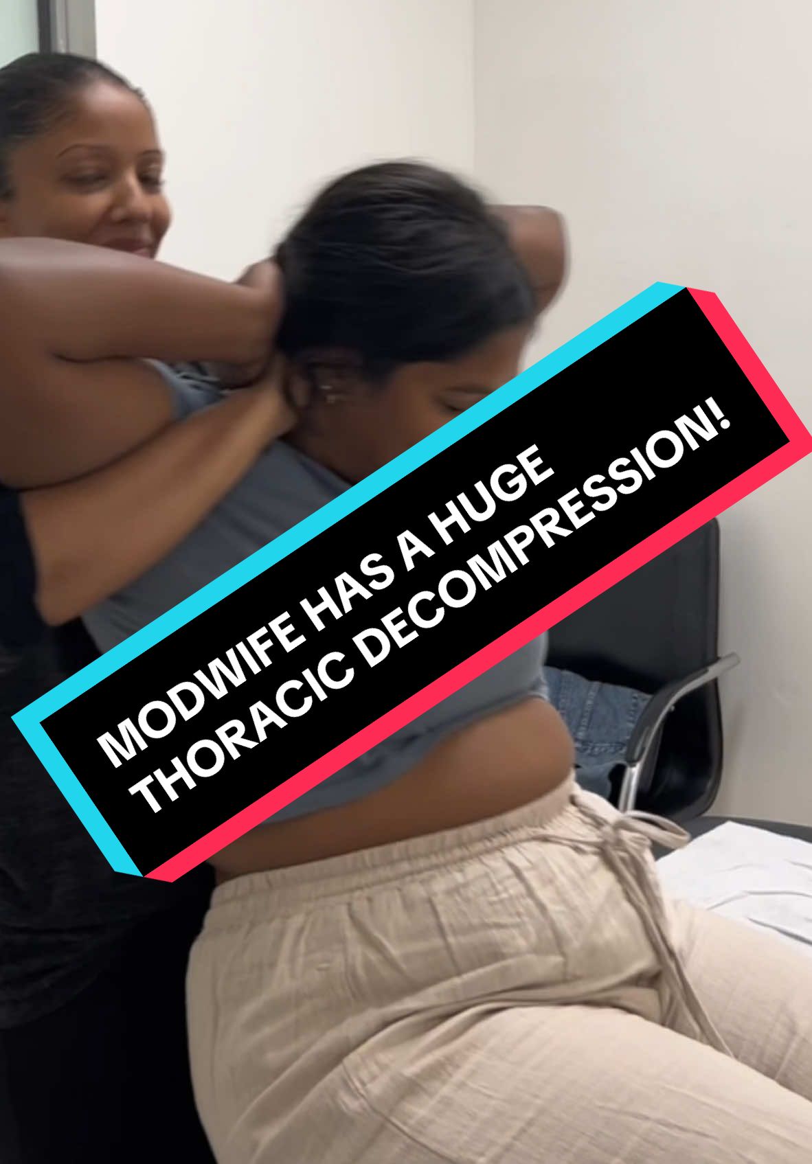 MIDIFE! #posture #lowerbackpain #fyp #fy #foryou #chiropractic #sydney #drsholeen #crack #asmr #loud #crunchy #satisfying #chiro #crackingbones #backcrack #asmrvideos #trending #viralvideo #drsholeenchand #backpain #mum #pregnant #pregnancy #midwife #coccyx #tailbone #kids #rugby #fun #lifeistooshort (disclaimer: treatments continue with a tailored exercise rehabilitation plan, adjustment alone has no long term clinical benefit!)    