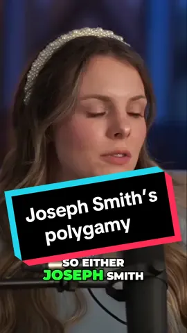 Abbie Clark says she learned more about Joseph Smith’s polygamy and came to two conclusions: either Joseph was a fallen prophet or nothing he said was true. @Abbie 🩵📚✨  #lds #mormon #byu #byui #byuh #thechurchofjesuschristoflatterdaysaints #bookofmormon #saltlakecity #utah #ldstemple #ldsmission #ldsmissionary #exmormon #exmo #exlds