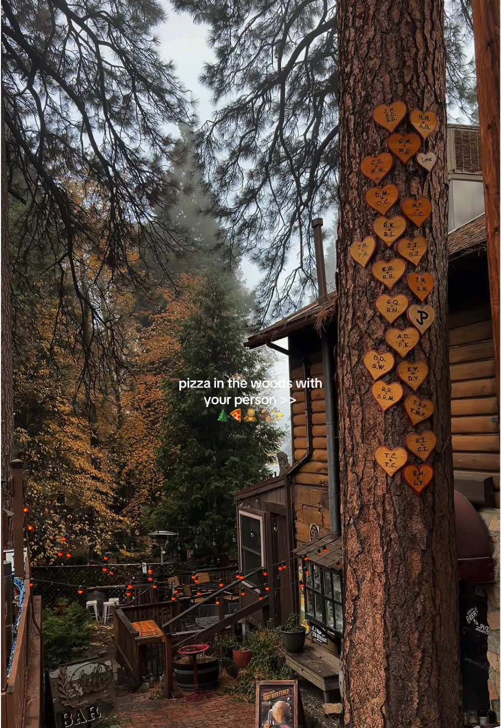 The best pizza we have ever had ✨ #loueddiespizza #lakearrowhead #pizza #cozy #naturetok #foryou #fyp #naturevibes #pizzalover #PlacesToVisit #california 