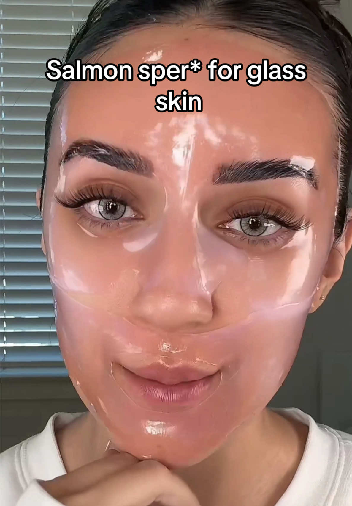 Salmon DNA to get glass skin!😳 using all @Medicube Global 🩷 #medicube #medicubepartner #glowbooster #kbeauty #koreanskincare #glassskin #jellyskin #medicubeskincare #skincareroutine #skintok #BeautyTok #acneproneskin #darkspots #poreminimizer #hyperpigmentation #glassglowdevice #CollagenJellyMask #collagenovernightmask #glassglow #koreanmask #PinkJellyMask #collagenfacemask #koreansheetmask 