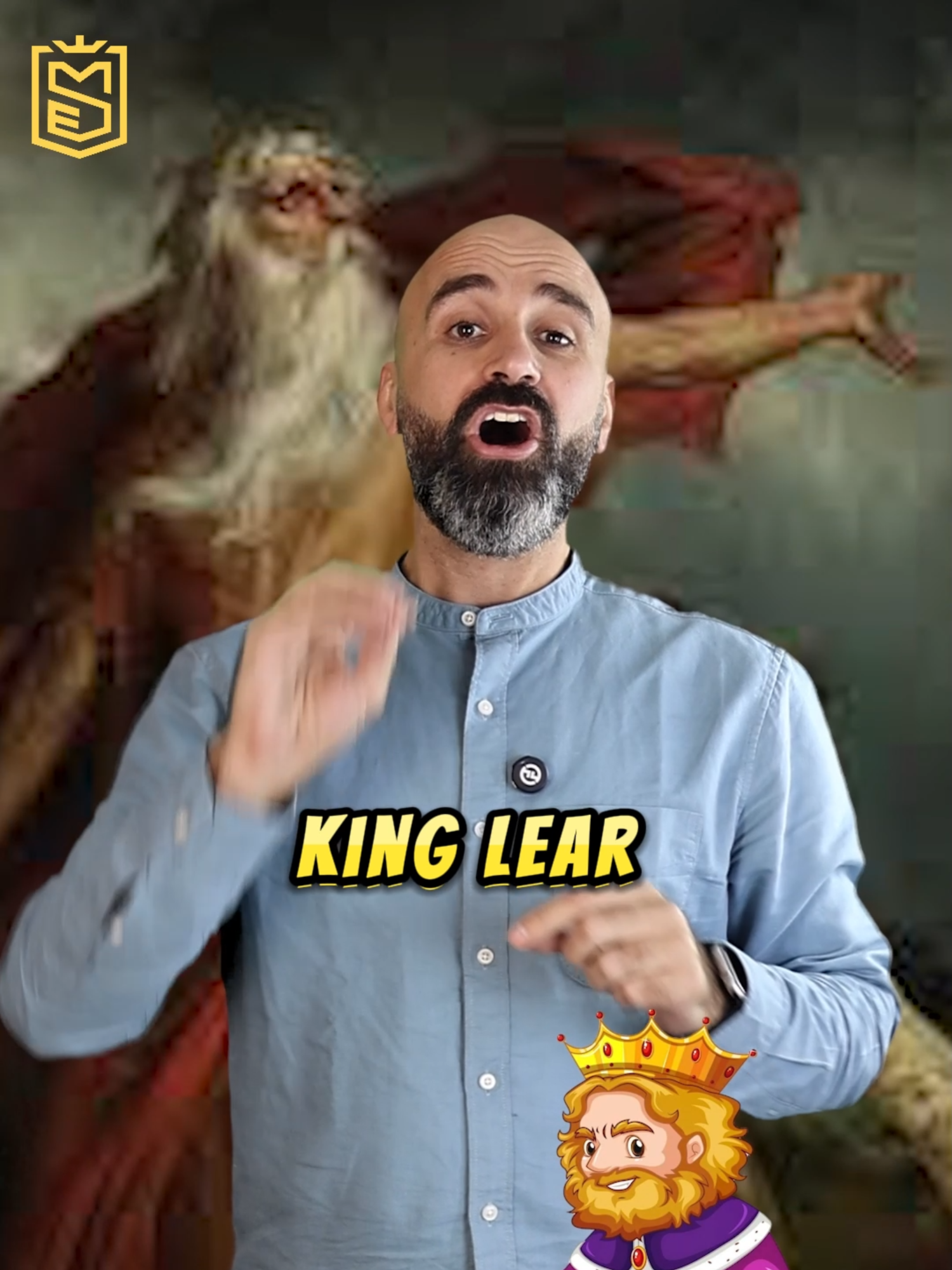 King Lear Part 1 #الاكسلانس #جت_قبل_كدة  #الشعب_الصيني_ماله_حل😂😂  #ثانوية_عامة_2025