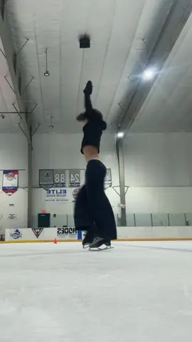 OK, this actually ate #figureskating #spins #tricks #fyp #cool #viral 