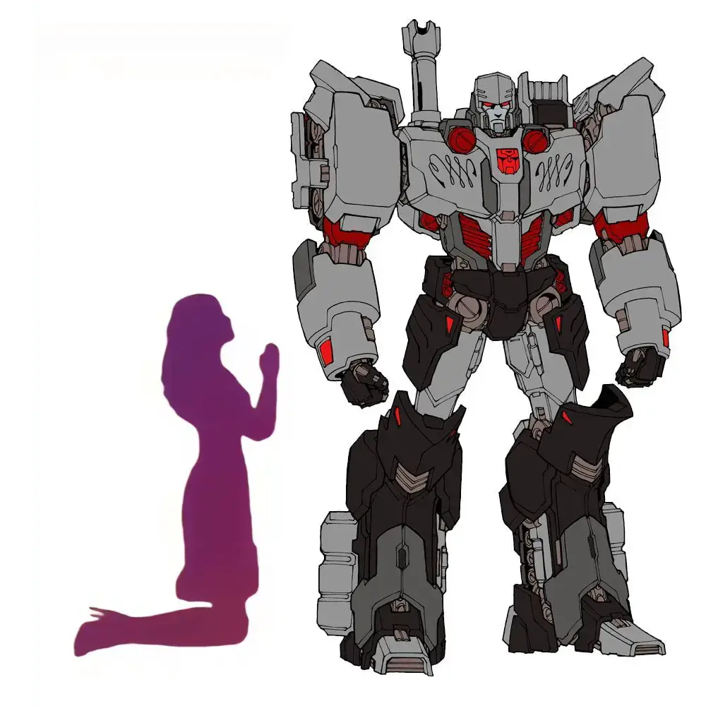 Guess who's my favorite Transformer #tranformers #transformerstok #megatron #fyp #trend #meme 