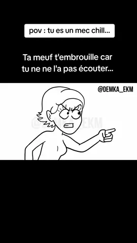 pov : tu es un mec chill.... ✌🏾✌🏾✌🏾😌 #chill #chillguy #mecchill #chillguy #réf #ref #mec #animation #dessinanime #cartoon #dessin #animationtiktok #meuf #embrouille #douche #amis #trend #memestiktok #fyp #drole #humour #pourtoi #demka_ekm 