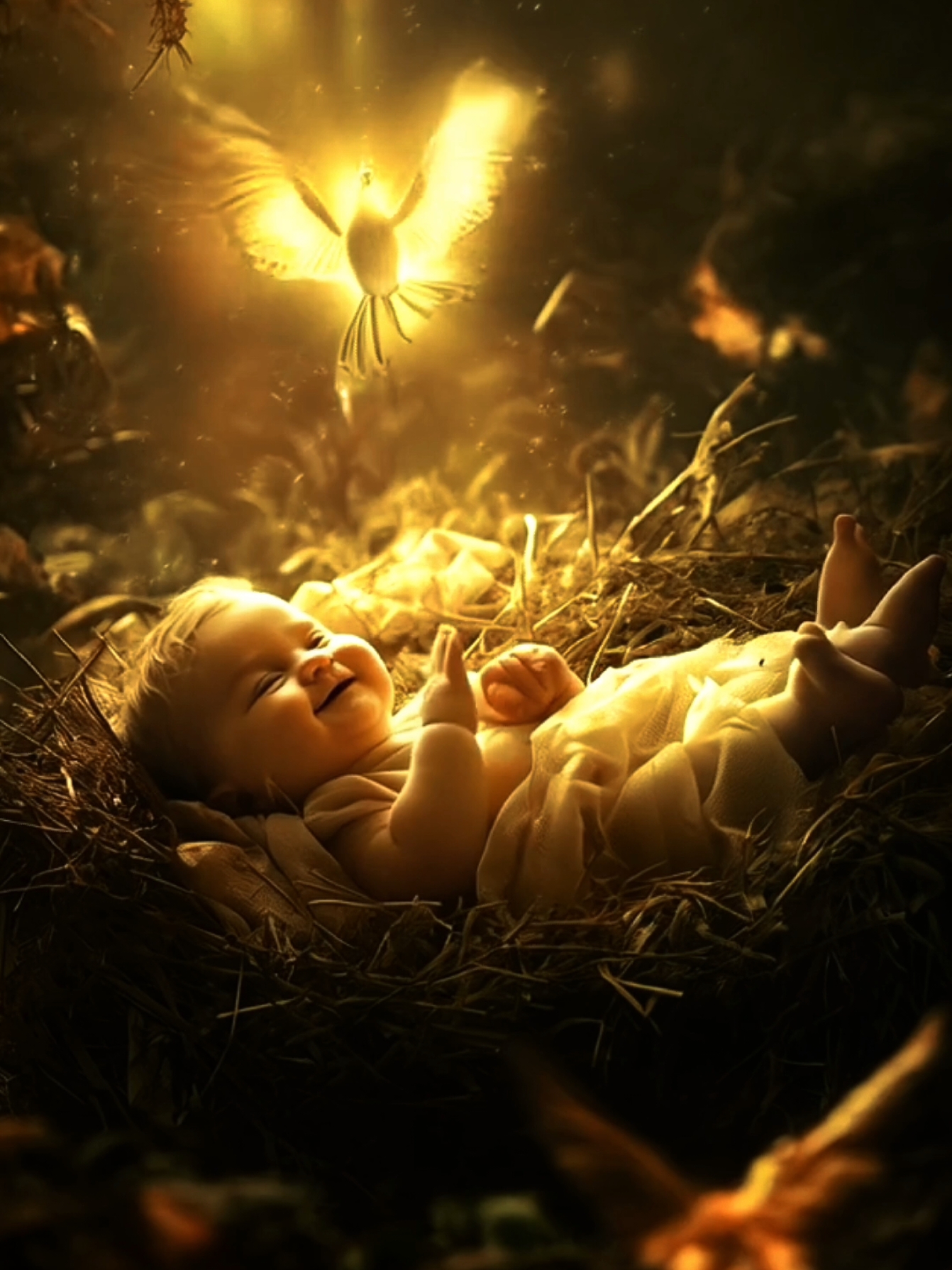 Hallelujah Christ is Born.#babyjesus #catholic #christian #christmas #jesuslovesyou #viral_video 