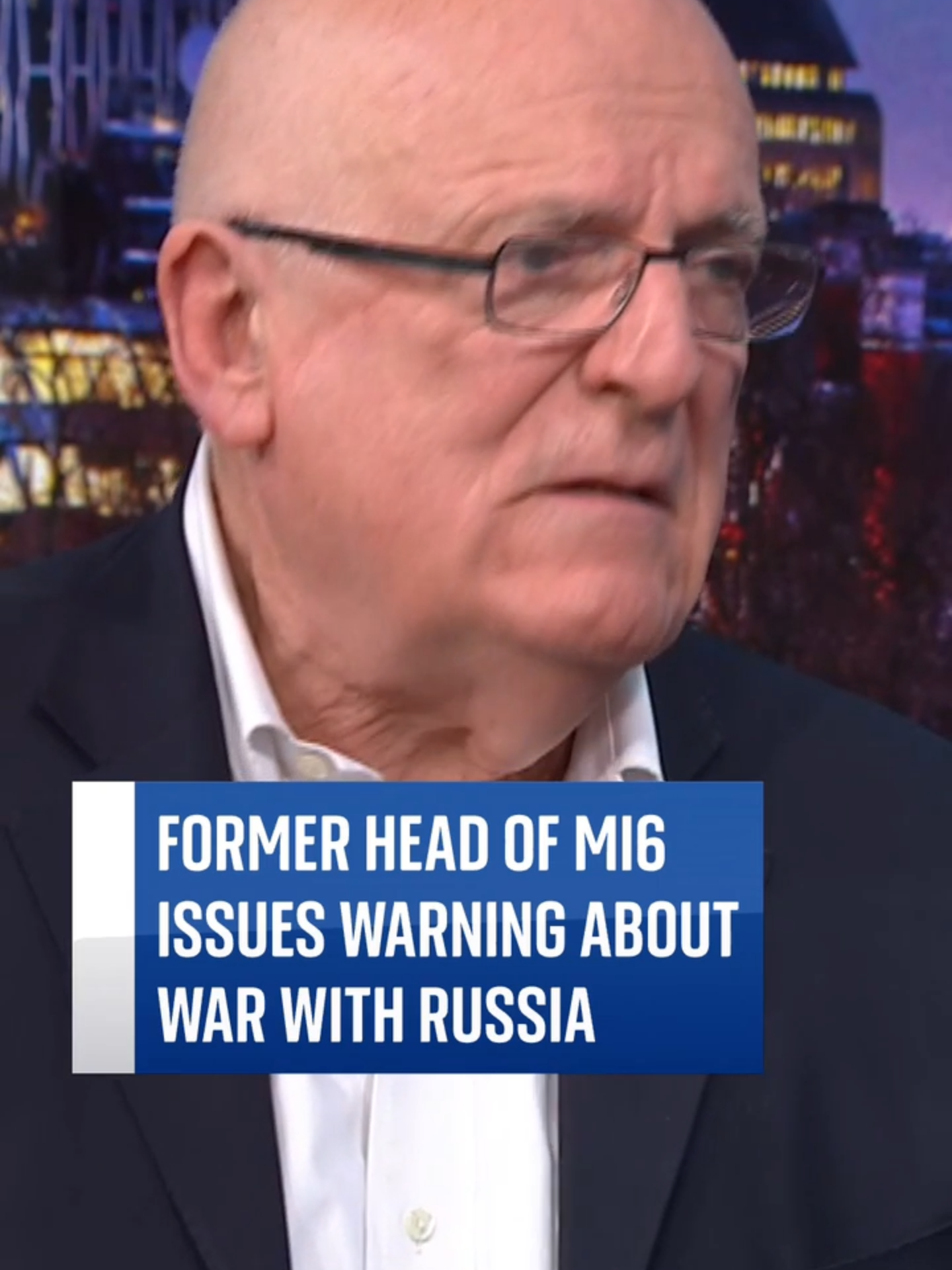 Sir Richard Dearlove said the UK had to 'face up' to the fact that Russia believes it is at war with the West. #ukraine #russia