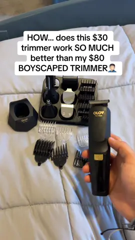 All of this for $30 is a BARGAIN #olov #sale #trimmer #shave #grooming #bangforyourbuck #tiktokshopblackfriday #tiktokshopcybermonday #tiktokshop 
