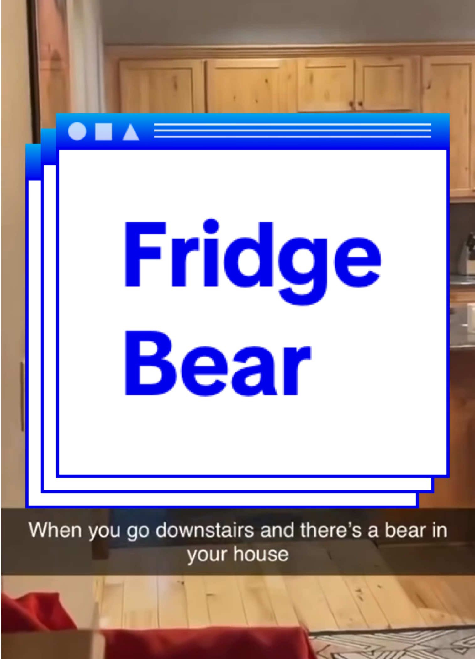 Bear going through fridge @Time for Pie Show #laugh #haha #comedу #jokes #viral 