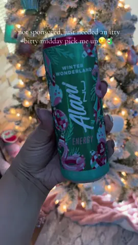 Tis the season.  @Alani Nutrition #winterwonderland #energy #energydrink 