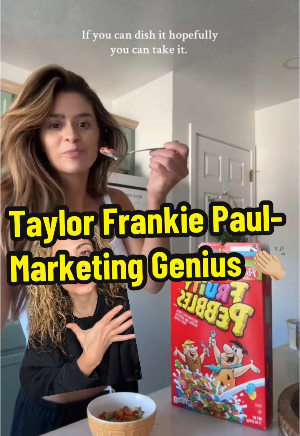 I don’t care whether you love her or hate her, Taylor is a marketing genius. 👏🏼 #taylorfrankiepaul #slomw #momtok #fruitypebbles #demilucymay #momtokdrama #secretlivesofmormonwives ##greenscreen