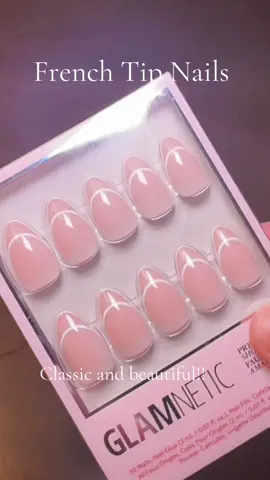 @Glamnetic are my new favorite press on nail brand, they last sooo long they don’t lose their shape and the glue is incredible! You get salon quality desigs for a fraction of the cost!! #glamnetic #nails #pressonnails #nail #fakenails #viral #tiktokshopblackfriday #blackfriday #tiktokshopcybermonday #giftideas #tiktokshopfinds #diynails #nailsathome 