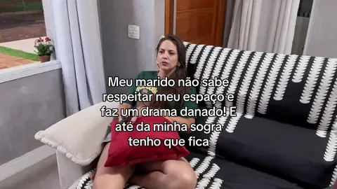 Meu marido não sabe respeitar meu espaço e  faz um drama danado! E até da minha sogra tenho que ficar escutando o mimimi 😒😣 #tamara #tamarakastro #novelas 