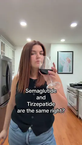 Semaglutide and Tirzeptide are both great BUT not the same 💁🏼‍♀️ #zepbound #zepboundjourney #glp1 #glp1journey #wegovy #wegovyjourney #mochipartner 