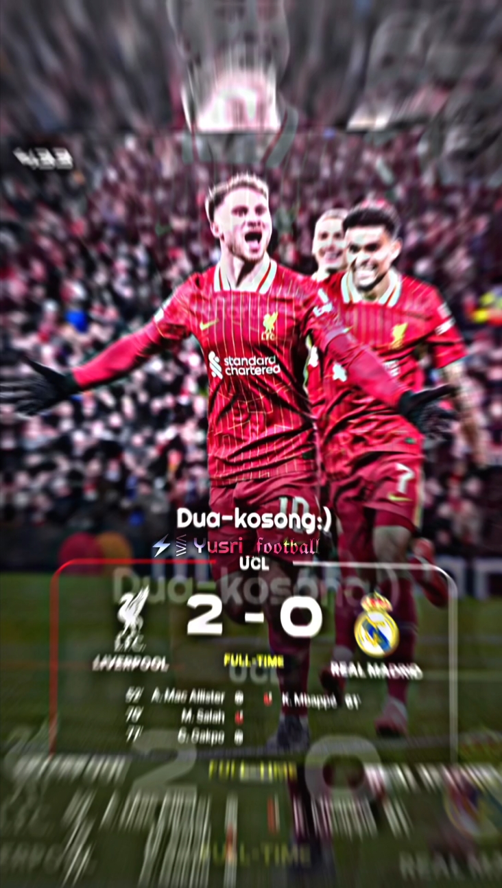 Liverpool 2-0 real Madrid #fypシviral #fyppppppppppppppppppppppp #football #championsleague #liverpool #realmadrid