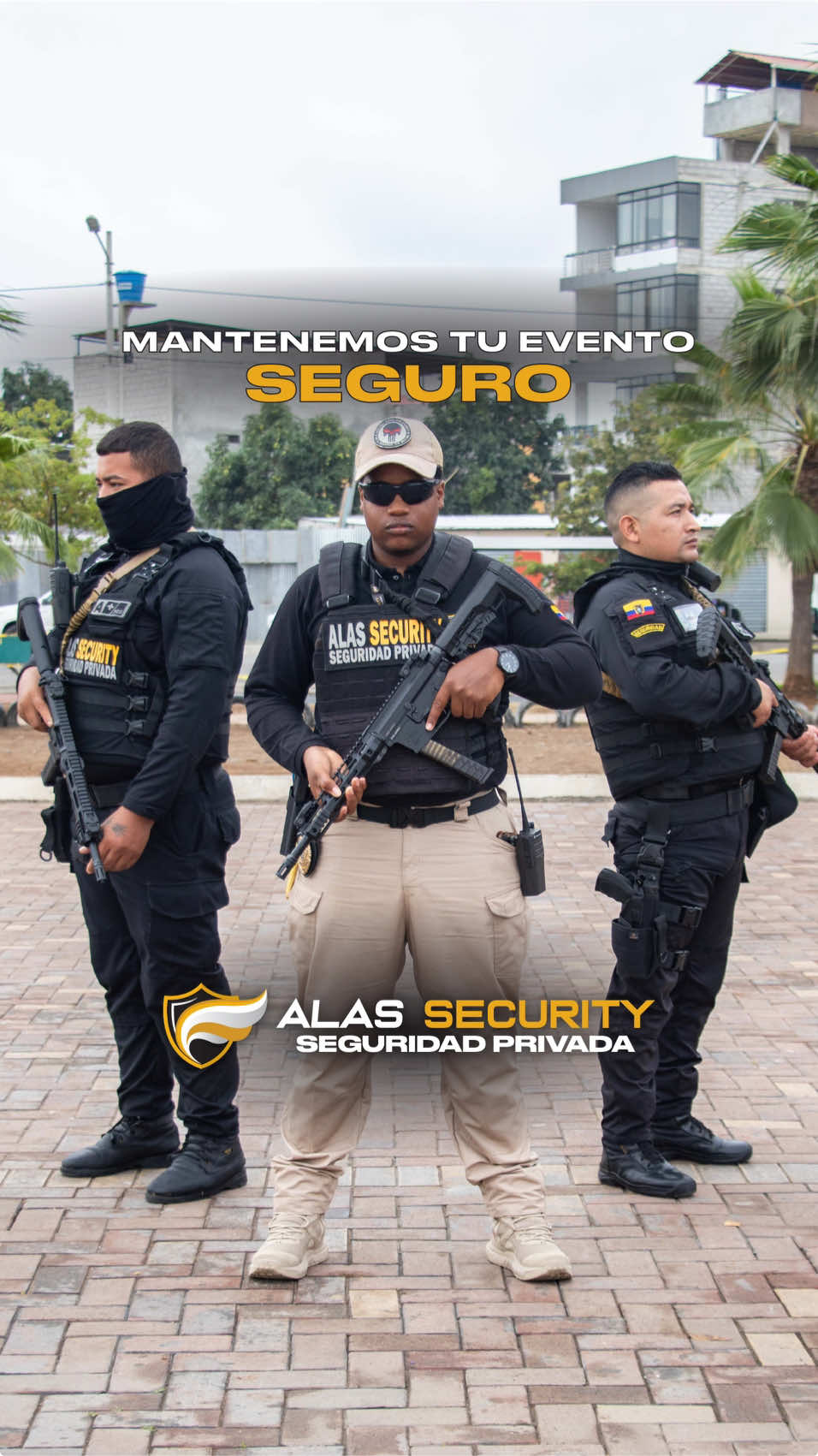 Supervisamos cada rincón para garantizar una experiencia segura en todo el evento. Para estar más seguros 👇🏻 📲WhatsApp: 099 286 0100 ☎ (07) 600 2519 #SeguridadPrivada #ElOro #Machala #Ecuador #GuardiasDeSeguridad #Vigilancia #Custodia #AlasSecurity