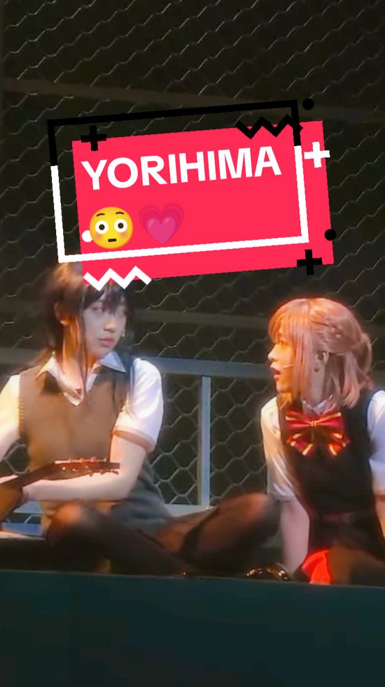 Yori trying her best to not feel nervous around Hima🤣😳💗#sasakoi #whisperingmealovesong #yurimanga #yurianime #yurirecommendation #sasayakuyounikoiwoutau #yorihima 