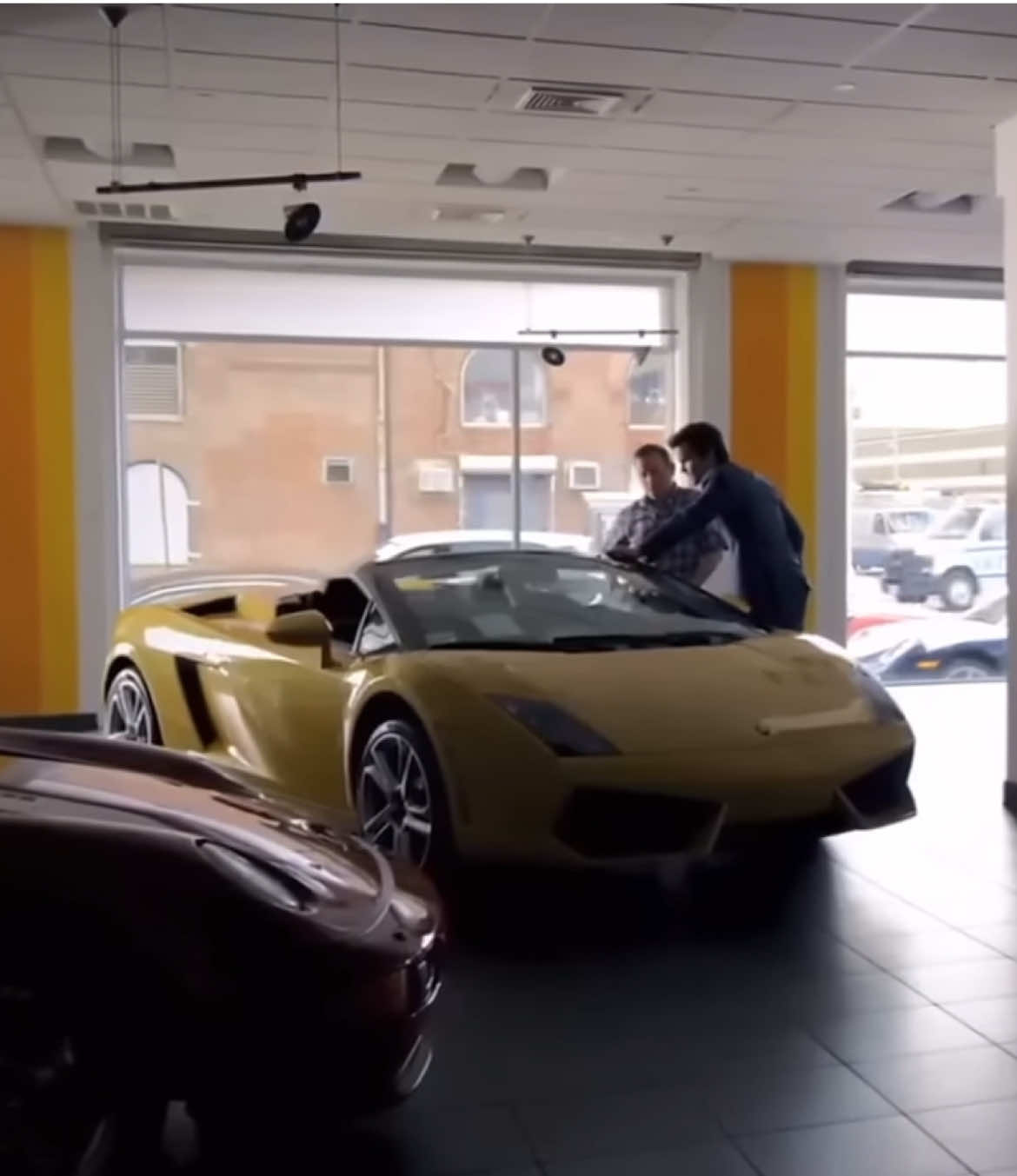 Dan buys the yellow lamborghini gallardo #lamborghini #cinematic #viral_video #cinema #movie #movies #peliculas #fyp #fypp 