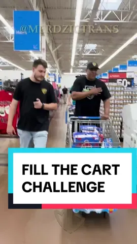 We put Ricardo to the test in this “Fill The Cart” Challenge! 🤑😎 #truckdriver #trucking #trucker #cdldriver #semitruck #fillthecart #challenge #truckingcompany 