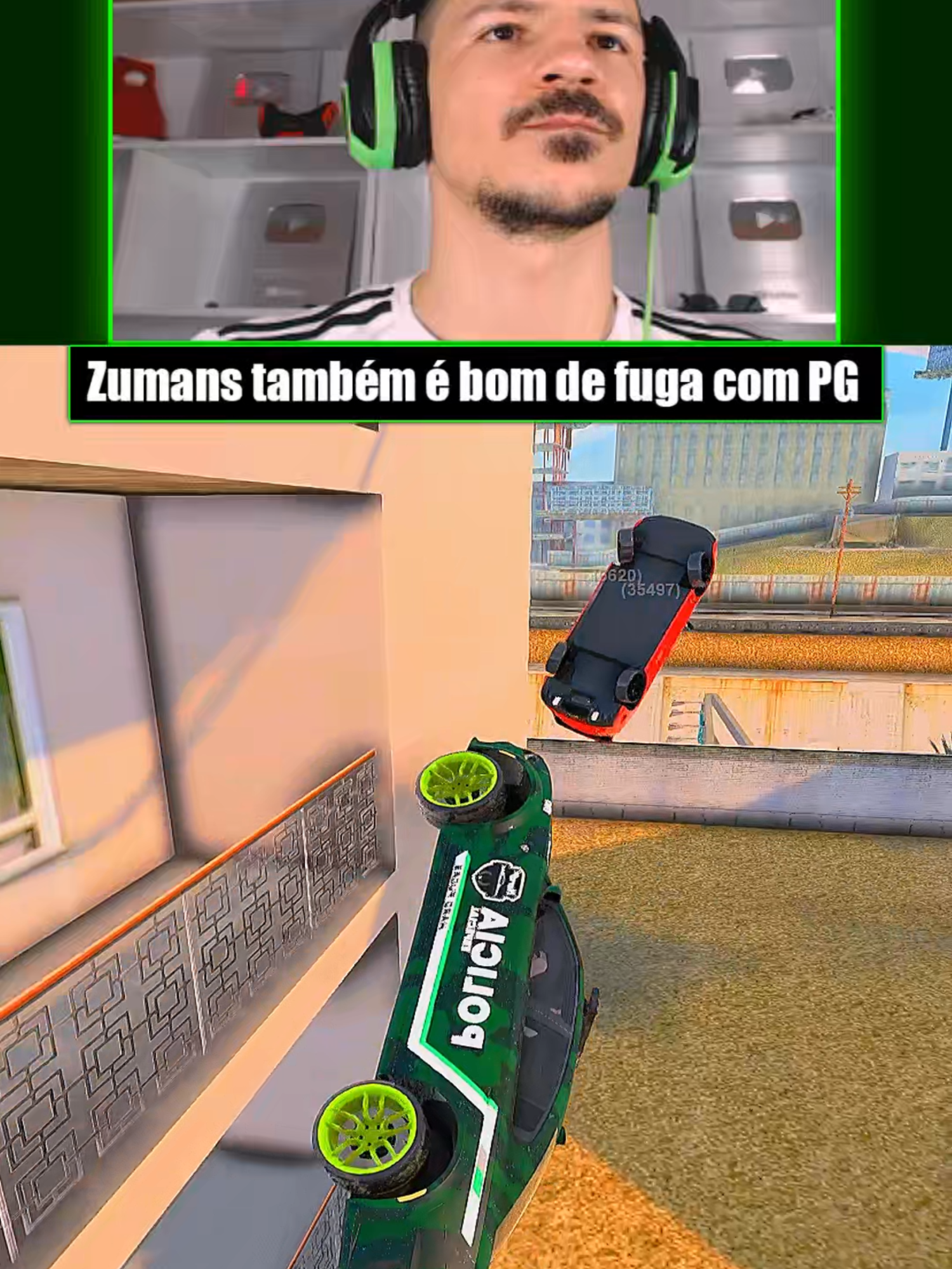 Zumans tambem e bom de fuga com pg #forupage #gta #game #fyp