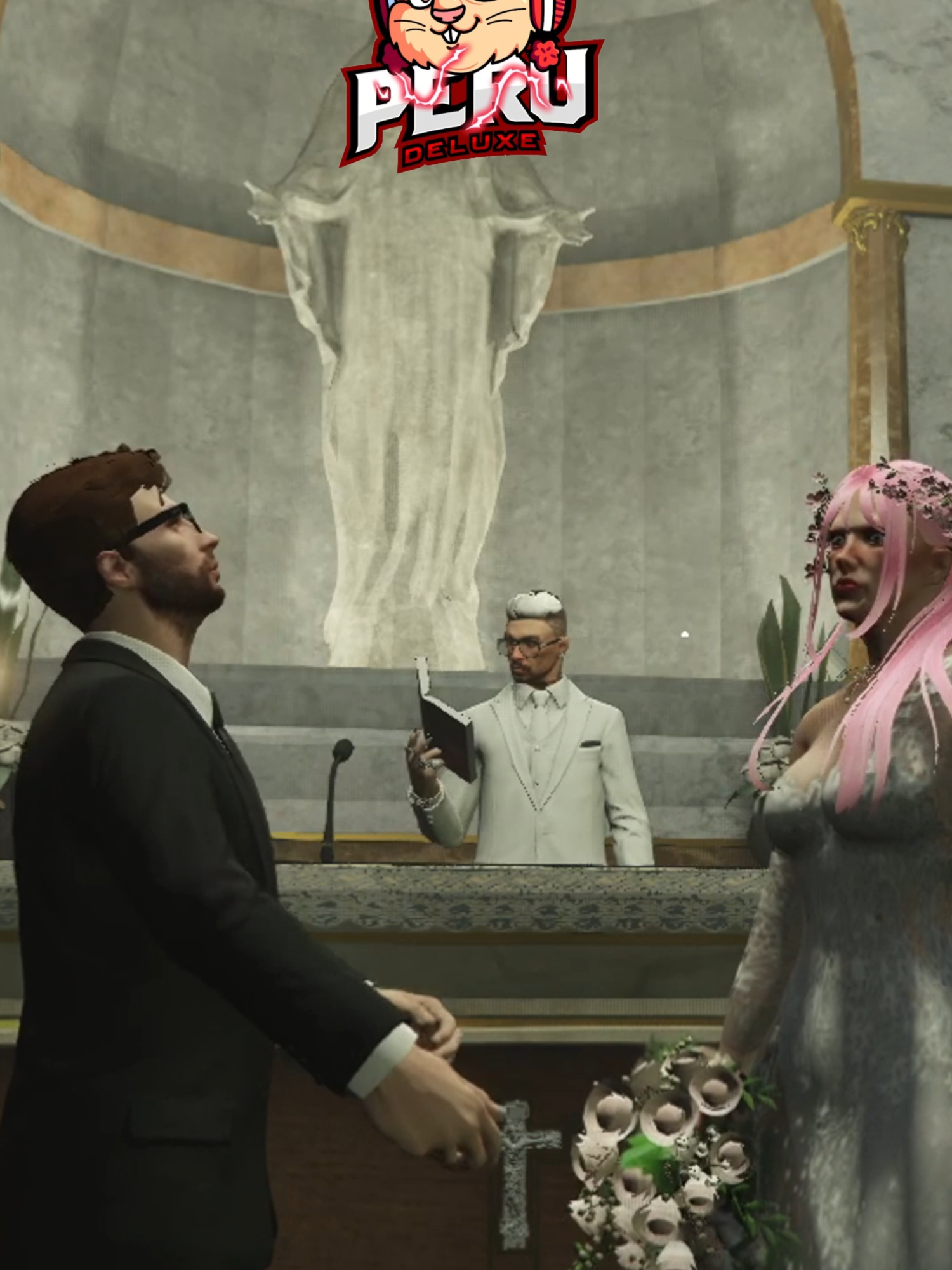 En este juego puedes encontrar el amor de tu vida #gtav #rolplay #amor #boda #parati