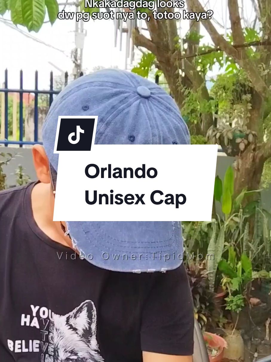 Orlando Unisex Cap #cap  #unisexcap  #capforwomen  #capformen  #tiktokfinds  #tiktokfindsph