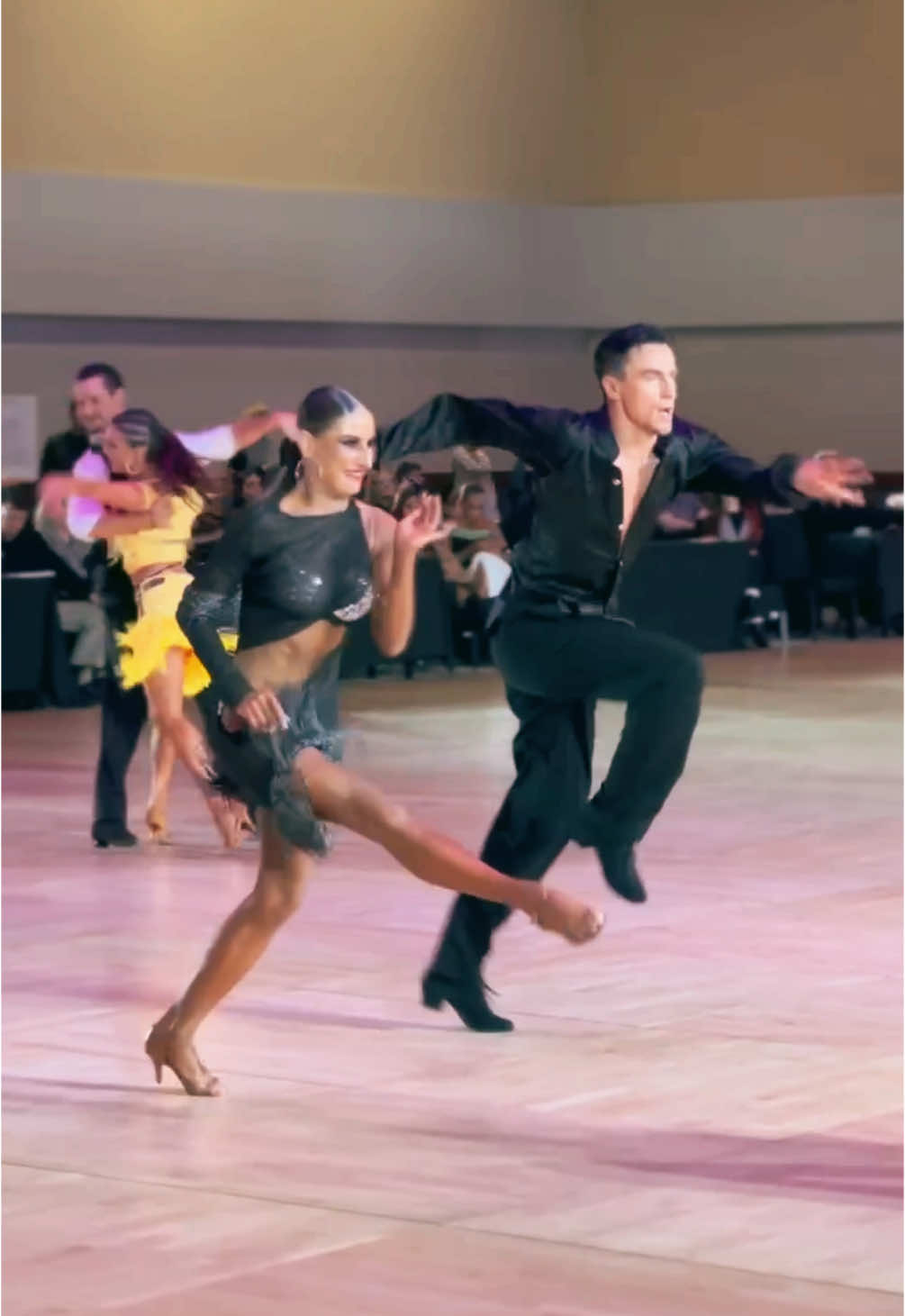 Let’s Jive 💃🏼🕺🏼Mikhail and Elina  #dance #ballroomdance #dancevideo #fyp #panachestarvideo #dancesport #танцы #foryoupage #latina #dancer #dwts #бальныетанцы #foryou #jive 