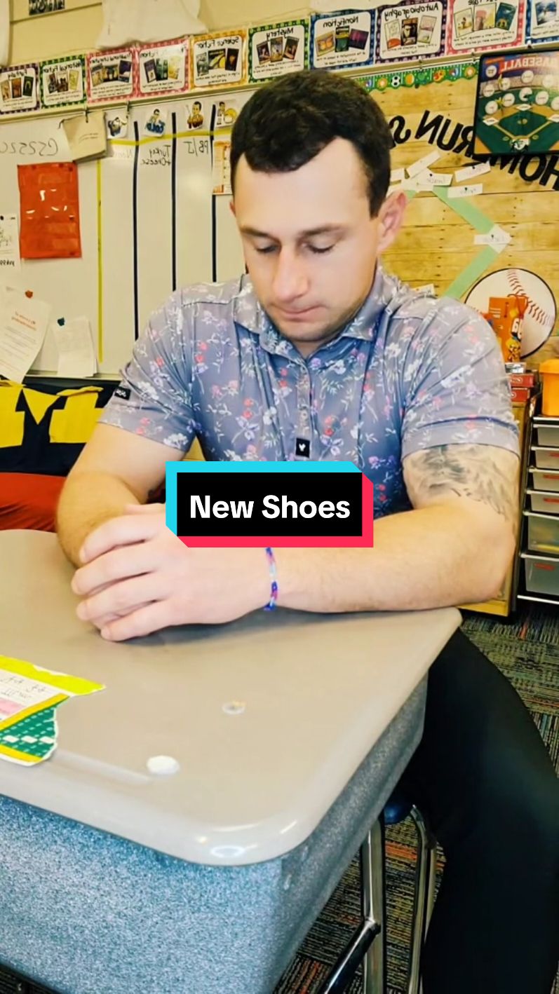 That new pair of shoes changed everything... #teacher #teachersoftiktok #teacherlife #school #students #fyp 