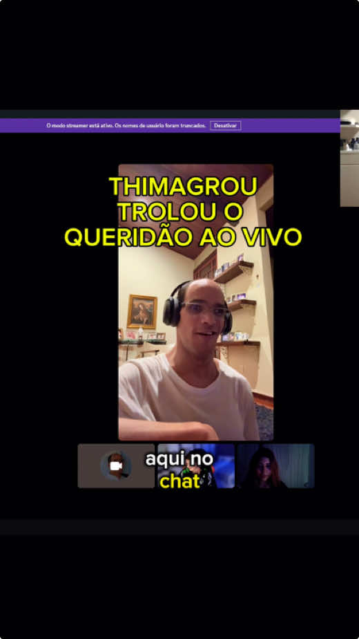 THIMAGROU TROLOU O QUERIDAO NA FRENTE DELAS #thimagroo #thimagrocortes #queridao 