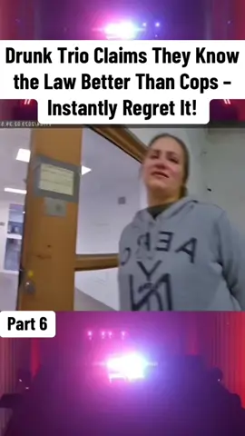 Drunk Trio Claims They Know the Law Better Than Cops – Instantly Regret It! #cops #police #copsusa🚔🇺🇸 #policeofficers #foryou 
